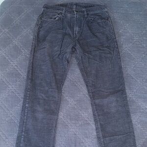 GAP Men’s Corduroys Size 32x34 1969 Style Straight Fit Navy Blue Colored